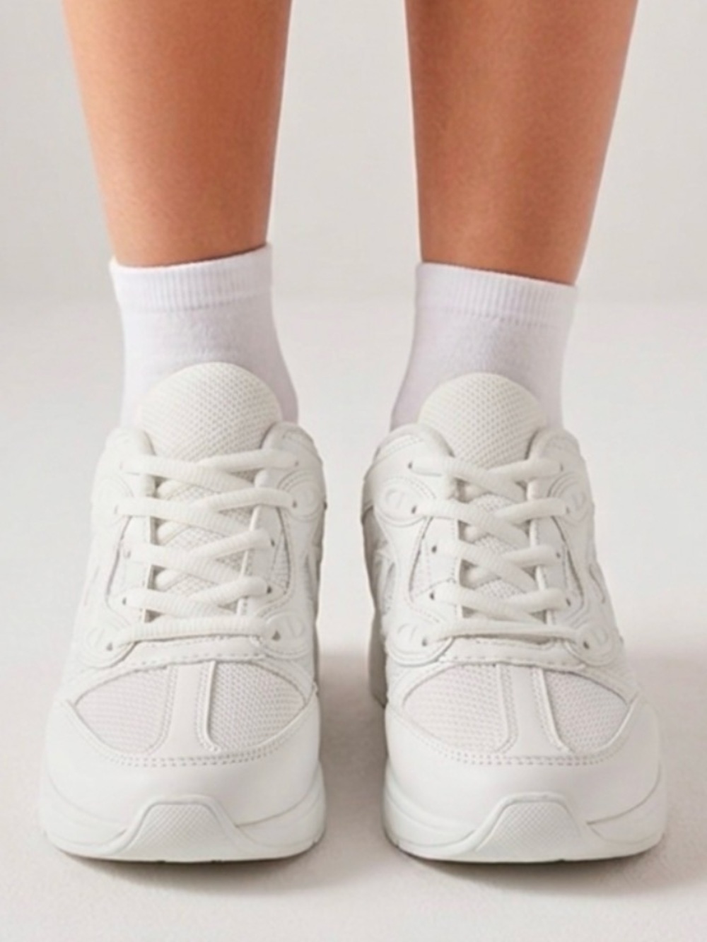 Danzcue White Dance/Cheer Shoes